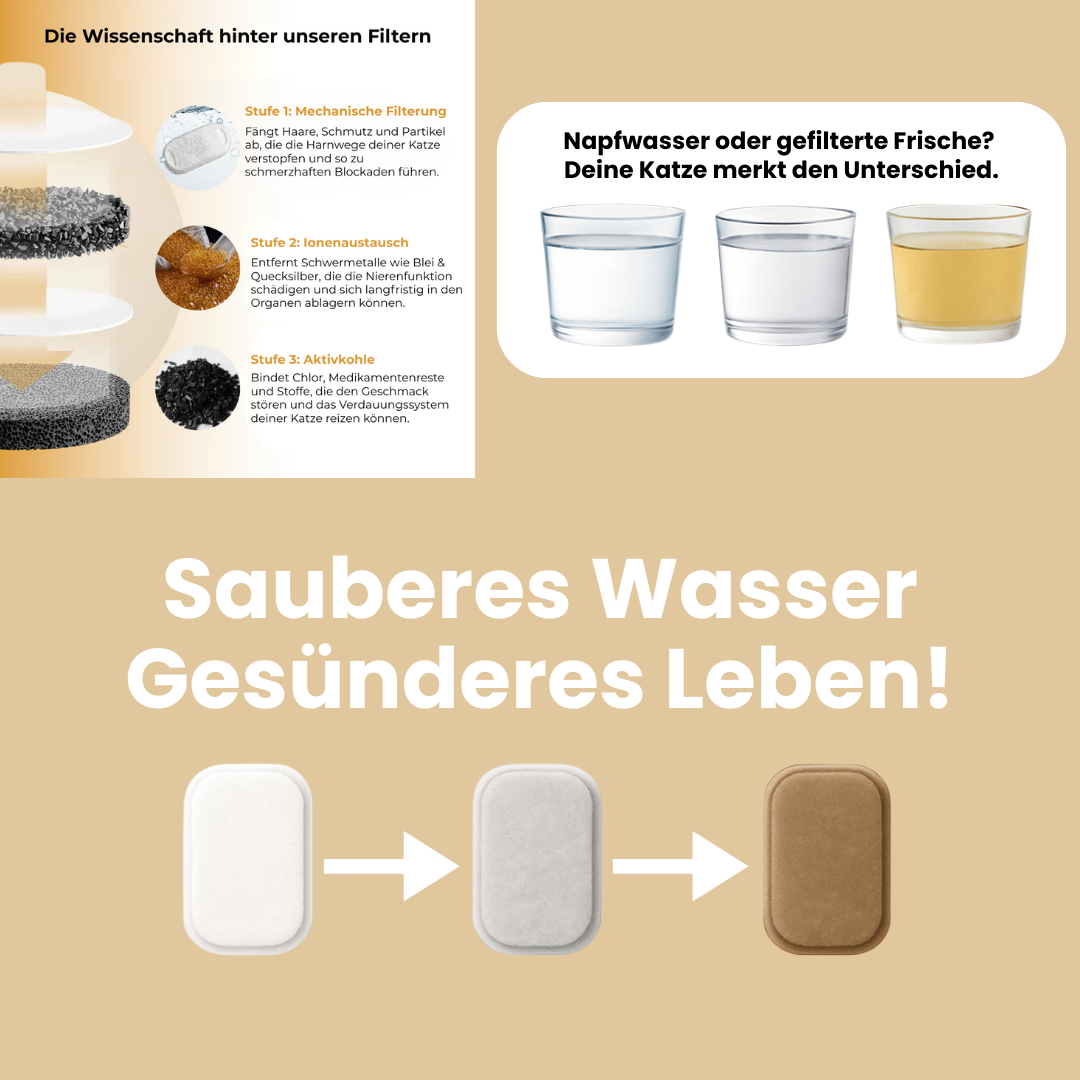 Pfotenquelle™ Aktivfilter „VitalPure“