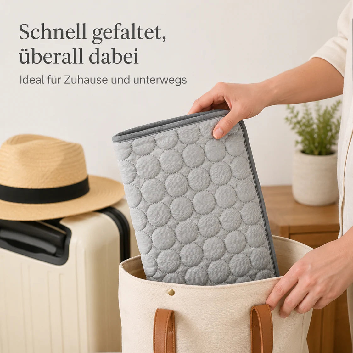 Pfotenquelle™ Kühlmatte für Katzen 2-für-1